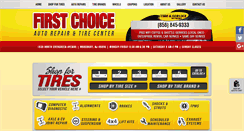 Desktop Screenshot of firstchoicetire.com